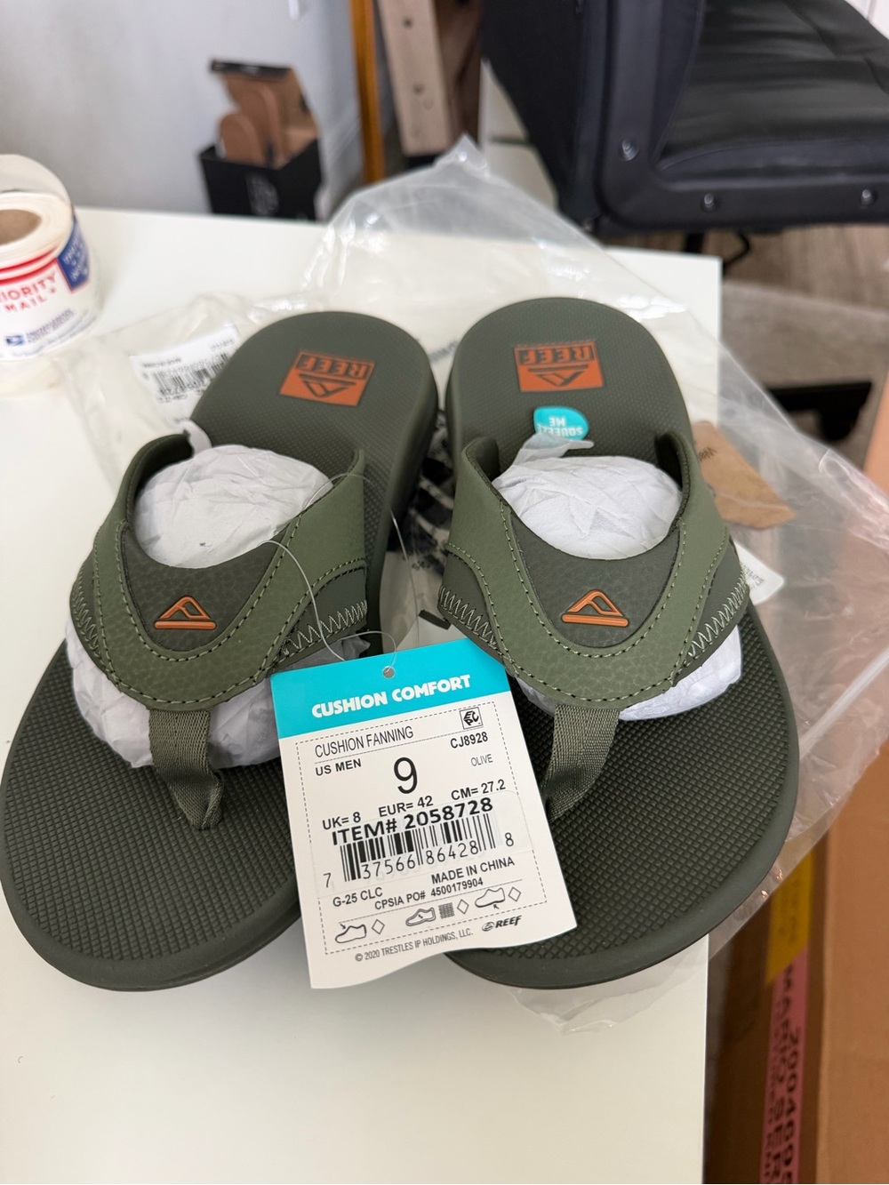 Men’s Reef flip flops